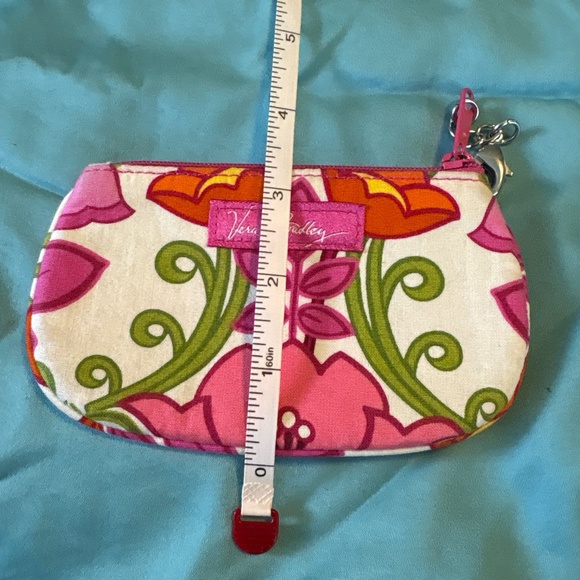Vera Bradley wallet, pink and green. - Picture 5 of 5